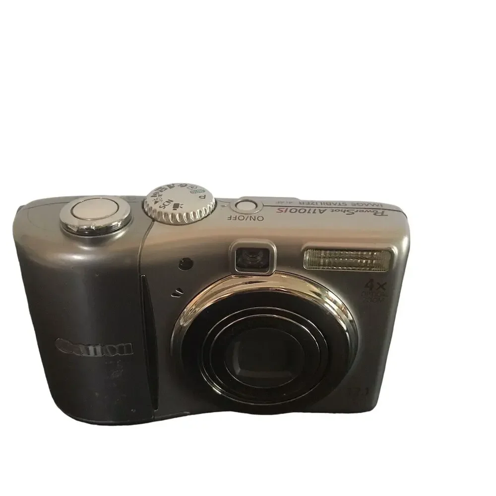 Canon PowerShot A1100IS 12.1 MP Digital Camera 4x Optical Image Stabilized WORKS